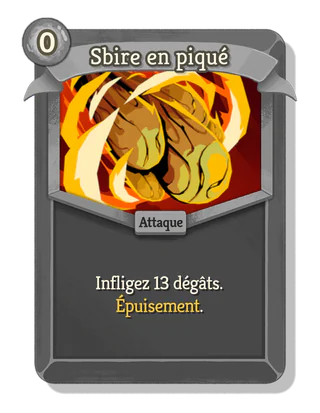 Sbire en piqué