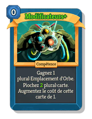 Modificateurs +