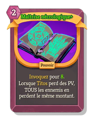 Maîtrise nécrologique +
