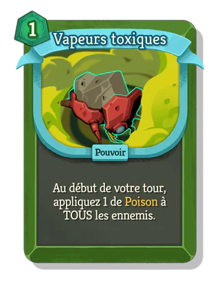 Vapeurs toxiques