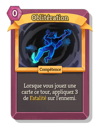 Oblitération