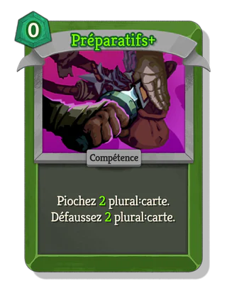 Préparatifs +