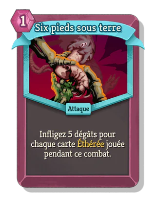 Six pieds sous terre