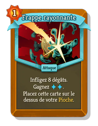 Frappe rayonnante