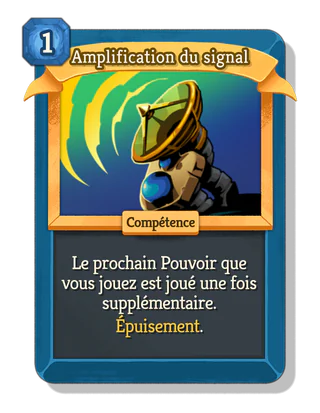 Amplification du signal