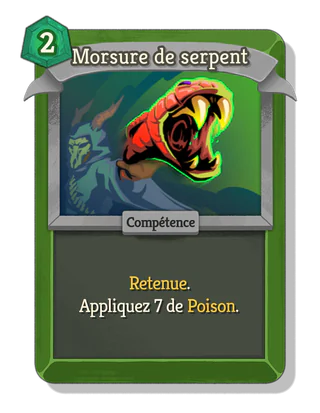 Morsure de serpent