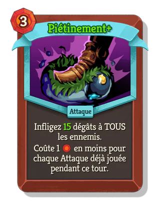 Piétinement +