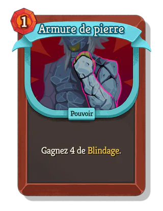 Armure de pierre