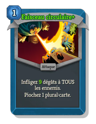 Faisceau circulaire +