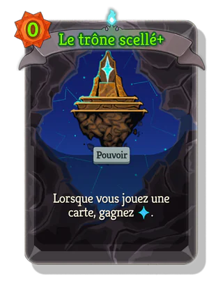 Le trône scellé +