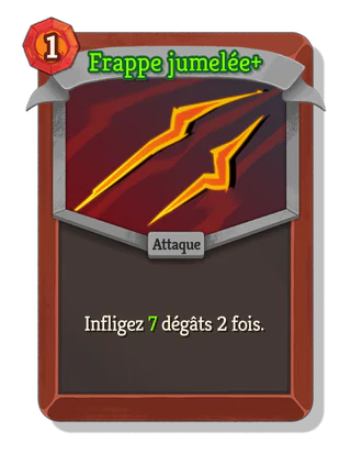 Frappe jumelée +