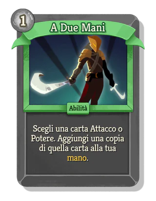 A Due Mani