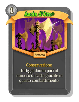 Ascia d'Oro +