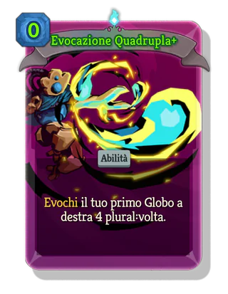 Evocazione Quadrupla +