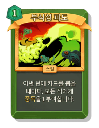 부식성 파도