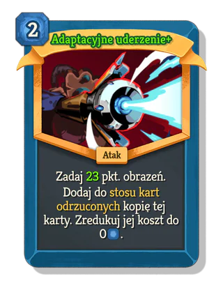 Adaptacyjne uderzenie +