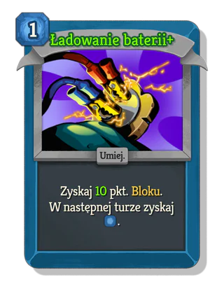 Ładowanie baterii +