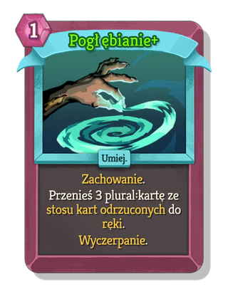 Pogłębianie +