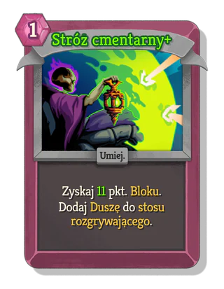 Stróż cmentarny +
