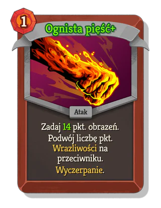 Ognista pięść +