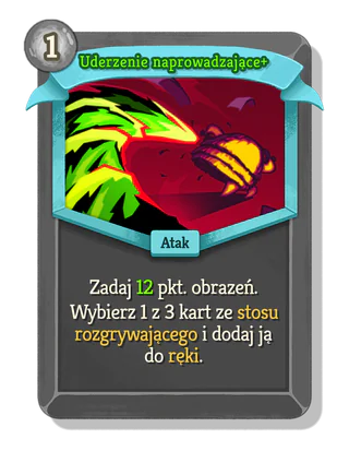 Uderzenie naprowadzające +
