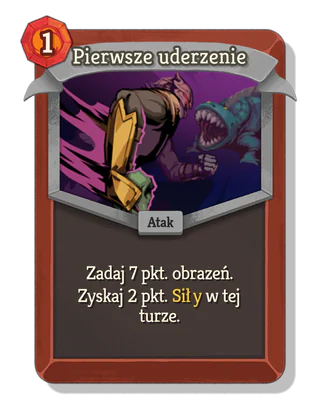 Pierwsze uderzenie