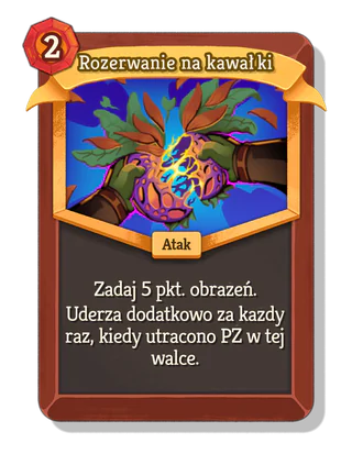 Rozerwanie na kawałki