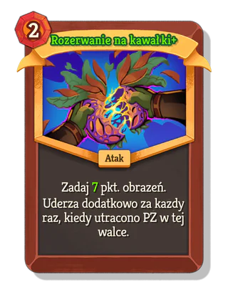 Rozerwanie na kawałki +