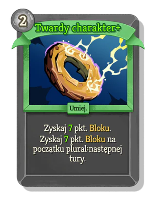 Twardy charakter +