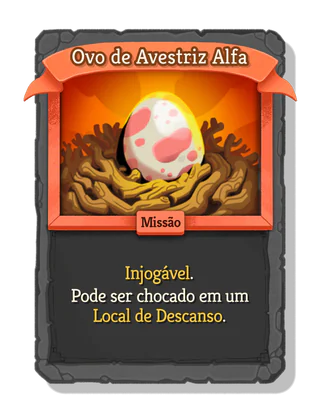 Ovo de Avestriz Alfa