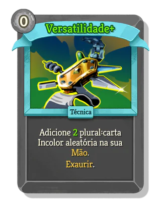 Versatilidade +