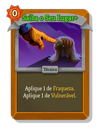 Saiba o Seu Lugar +