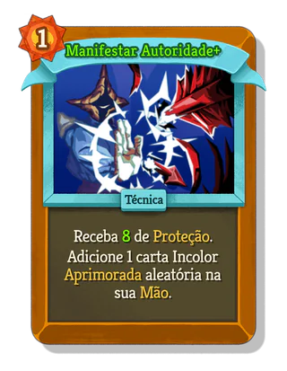 Manifestar Autoridade +