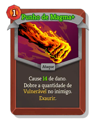 Punho de Magma +