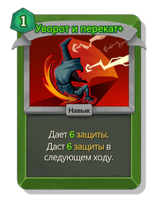 Уворот и перекат +
