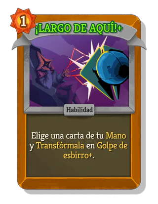 ¡LARGO DE AQUÍ! +