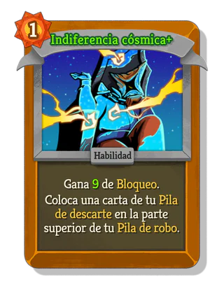 Indiferencia cósmica +