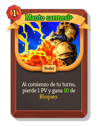 Manto carmesí +