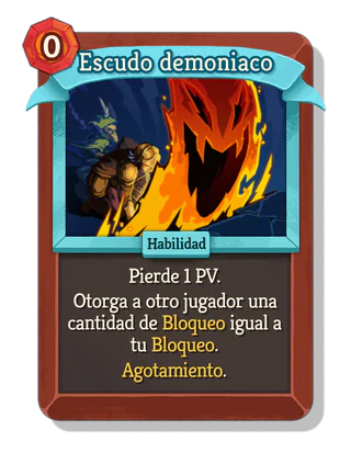 Escudo demoniaco