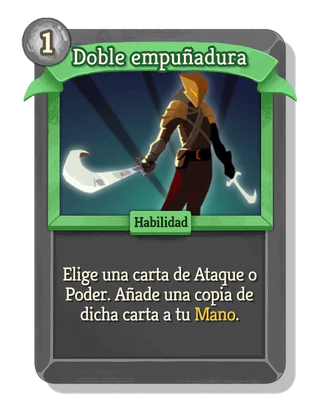 Doble empuñadura