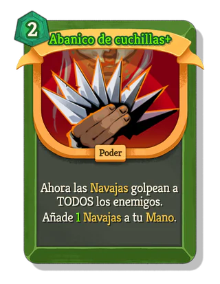 Abanico de cuchillas +