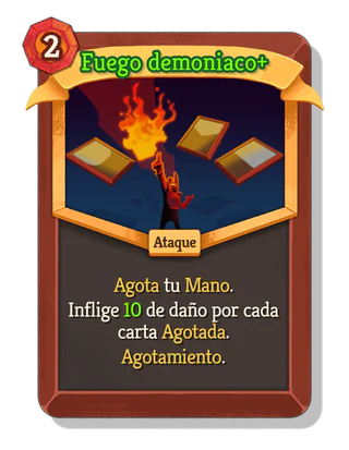 Fuego demoniaco +