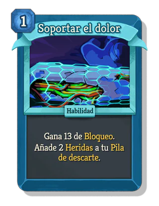 Soportar el dolor