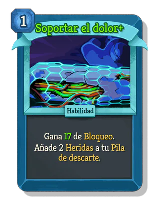 Soportar el dolor +