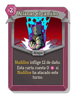 Allanar el camino