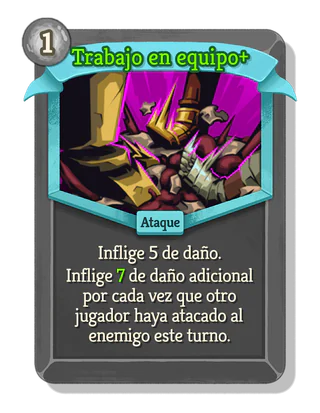 Trabajo en equipo +
