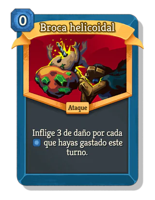Broca helicoidal