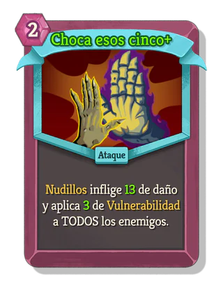 Choca esos cinco +