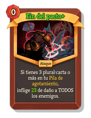 Fin del pacto +