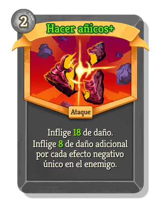 Hacer añicos +